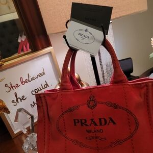 Prada Red Women's Bag